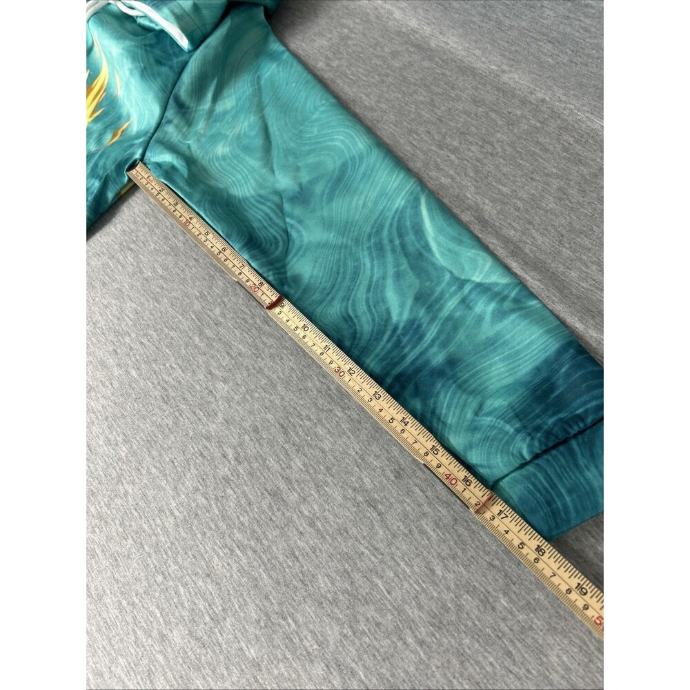 Naruto Hoodie, Men’s Small, Teal & Yellow, New Without Tags, Read Des. - Picture 8 of 12